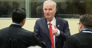EU warns Serbia over Mladić funeral, linking memory to EU bid