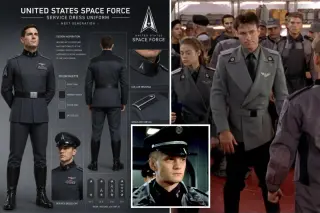 Trump Teases Space Force Uniforms Channeling Starship Troopers