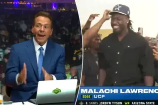 Saban rips Cowboys’ Malachi Lawrence pick on hot mic, calling it a reach
