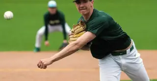 Rangers land towering lefty Bumila in Round 3 amid UCL concerns