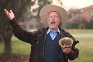 Canberra town crier sets new record for loudest shout at 122.4 dB