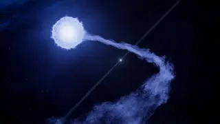 XRISM Telescope Reveals Why a Pulsar Flares as It Feeds on a Hypergiant’s Wind