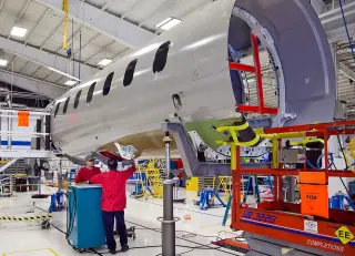 Wichita Bombardier workers push back on Trump's jet ban threat