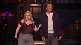 Fallon Joins Nicola Coughlan on SNL U.K. for Chaotic Studio Tour and Explicit Rap