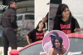 Cardi B, Stefon Diggs Escape PDA, Then Face-Off Outside Maryland Coffee Spot