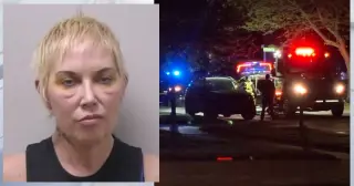 Kim Mathers Arrested in Suspected DUI Crash Two Days After Plea