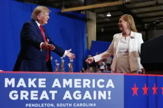 Trump rallies in South Carolina as GOP scrambles to defend vulnerable Senate seat
