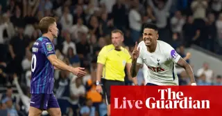 Spurs demolish Charlton as Everton sink Preston and Newcastle edge West Brom in Carabao Cup third round