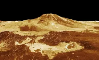 Radar Detects Enormous Subsurface Lava Tube Beneath Venus' Nyx Mons