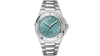 IWC Adds a Pool-Colored Dial to the Compact Ingenieur 35