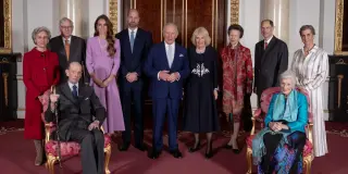 11-Royal Reunion for Elizabeth II’s Centenary Portrait