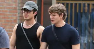 Coordinated Chic: Heated Rivalry Stars Spotted in Toronto