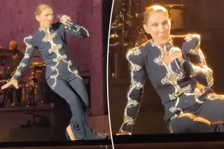 Celine Dion Recovers from Stage Fall During Paris Residency