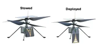 NASA Tests Lightweight Foldable Radar for Mars SkyFall Helicopters