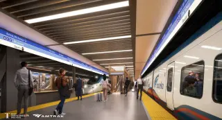 Fed study eyes through-running and platform upgrades to boost Penn Station capacity without razing a Midtown block