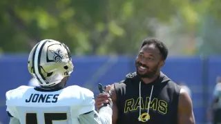 Saints trade Deion Jones to 49ers for Zamir White to bolster backfield