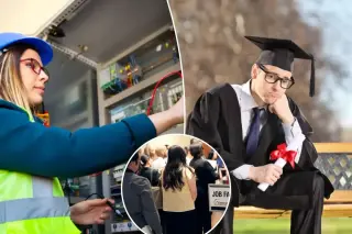 Boom in Job Market Lifts Non‑College Workers While Grads Lag