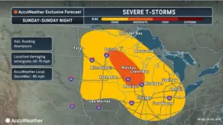 Storms Target Great Lakes to Northeast with Damaging Winds and Flood Risks