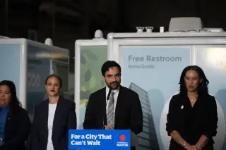 NYC rolls out 17 modular public restrooms with digital access and a 10-minute cap