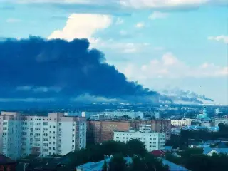 Ukraine’s drones strike Russia’s fuel plants and rear logistics in a multi-region assault
