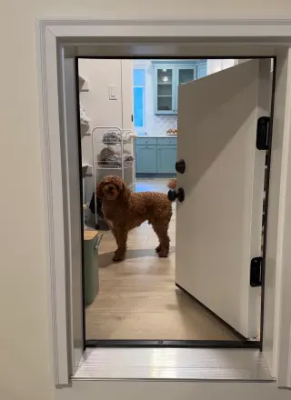 Homeowners install 'Costco doors' to streamline bulk grocery unloading