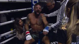 Perry vows to rebound after Duel Arena 1 chaos and half-purse hit