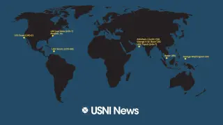 Navy's Global Deployment Pulse: 292 Ships Across Six Theaters (June 8, 2026)