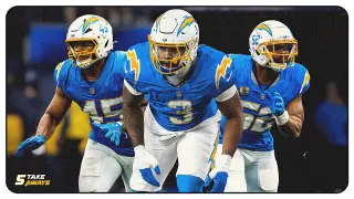 Chargers pounce on Mesidor to form explosive edge trio with Mack and Tuipulotu