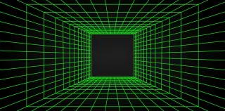 1970s vector graphics experiments 'Maze War' and 'Spasim' defined the first-person shooter genre