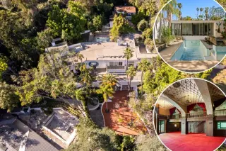 Holmby Hills mansion hits the market as bitter probate feud unfolds