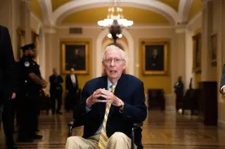 McConnell’s Senate Return Sparks a Meme-Fest More Than a Moment