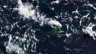 NASA Satellites Track the Birth of Earth's Newest Island