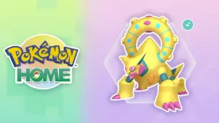 Shiny Volcanion Debuts in Main Series via HOME Reward