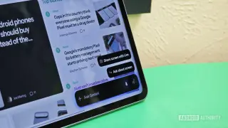 Gemini Overlay Gains Gradient Bubble for Persistent Conversations