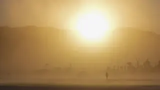 Black Rock City rises in the Nevada desert as Burning Man opens