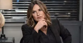 Mariska Hargitay Dazzles in Sequin Suit as She Preps to Host the Emmys