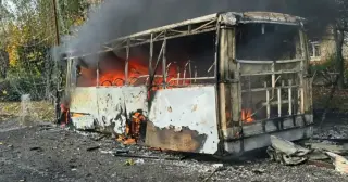 Deadliest Civilian Strike: 30 Killed in Kramatorsk Bus Bombing