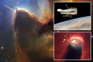 Hubble’s 36th Anniversary Reveals a New View of the Trifid Nebula, the Cosmic Sea Slug