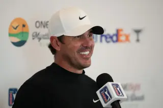 Koepka rides crowd energy to a 64, chasing first PGA Tour win since 2023