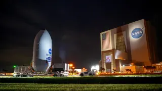 Roman Space Telescope Gets Ready for Falcon Heavy Liftoff