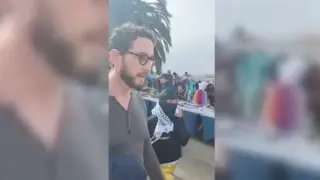 Sen. Wiener exits SF Trans March after Gaza confrontation