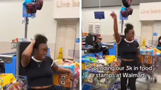 Walmart EBT haul video stirs online debate on public benefits