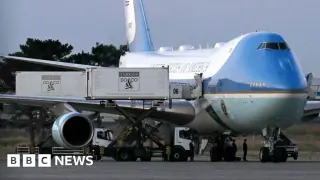 Covert plane swap: Trump allegedly moved to a smaller jet amid Iran threat