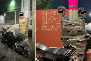 Mexico's 'Batman' vigilante hunted for duct-taping bike thieves to lampposts
