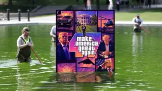 White House Posts GTA 6 Trump Meme to Distract From Reflecting Pool Scandal