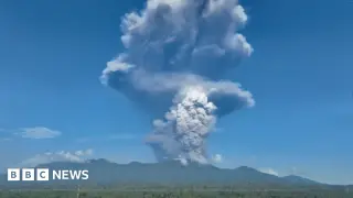Mount Dukono eruption kills three hikers in Indonesia