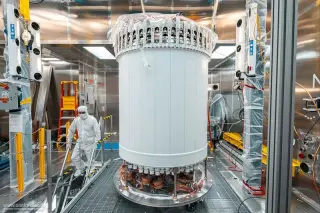 Underground xenon detector hints at possible dark-matter signal