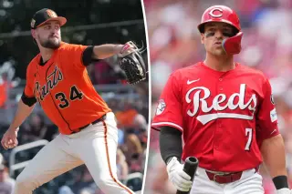 Beanball after Steer’s rant sparks Giants-Reds drama