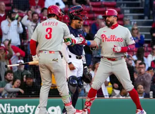 Schwarber’s Power Reminds Red Sox of What They Missed in Phillies Win