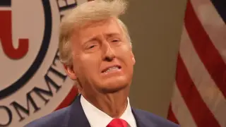 James Austin Johnson's Trump Impression Crashes SNL UK Cold Open